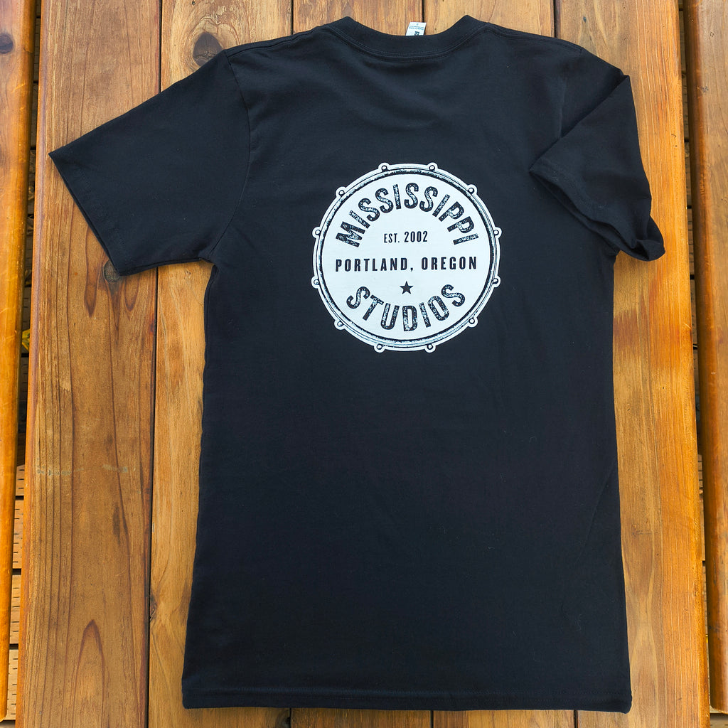 Mississippi Studios Drum Logo T Shirt